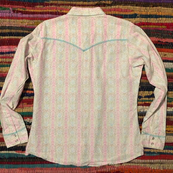 Western Bling Pearl Snap Longsleeve Shirt - Picture 2 of 5